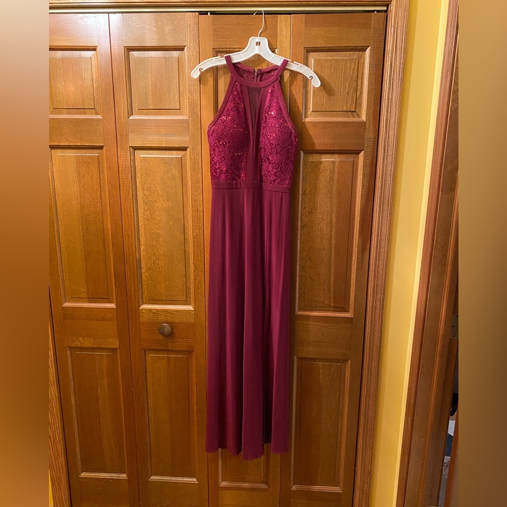 Burgundy Formal/Prom Dress